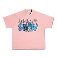 Salmon let it snow Urban Heavy Tee - JahusDesignShop