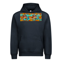 Navy Farm life fall Urban Hoodie - Artiststas