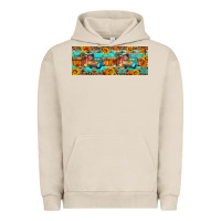 Pigment French Oak Farm life fall Urban Hoodie - Artiststas