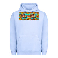 Pigment Grape Ice Farm life fall Urban Hoodie - Artiststas