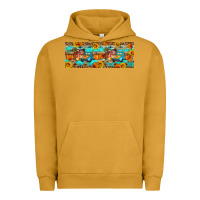 Pigment Peanut Butter Farm life fall Urban Hoodie - Artiststas