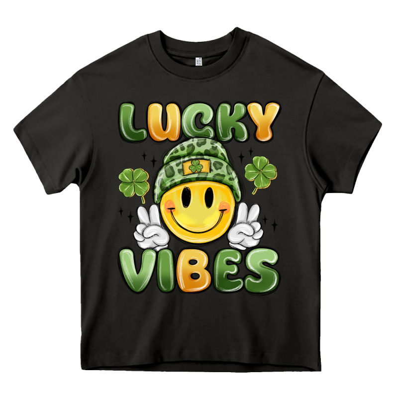 Lucky Vibes Heavy Core Tee by MaliasSmallBusiness | Teevron