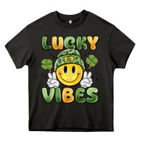 Asphalt lucky vibes Heavy Core Tee - MaliasSmallBusiness