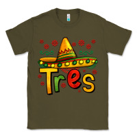 Army Green tres my third mexican birthday Classic Tee - Jasminsmagicworld
