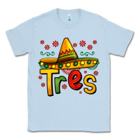 Dusty Blue tres my third mexican birthday Classic Tee - Jasminsmagicworld
