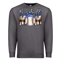 Charcoal Heather Baseball Mom Premium Sweatshirt - CowhideDigitalArt