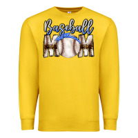 Lemon Baseball Mom Premium Sweatshirt - CowhideDigitalArt