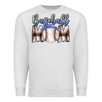 Oatmeal Heather Baseball Mom Premium Sweatshirt - CowhideDigitalArt