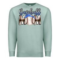 Seafoam Baseball Mom Premium Sweatshirt - CowhideDigitalArt