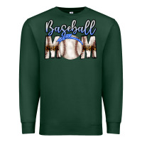 Sports Green Baseball Mom Premium Sweatshirt - CowhideDigitalArt