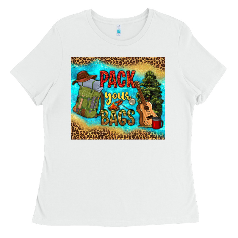 Pack Your Bags Ladies Tee by NancyCooperArtShop | Teevron