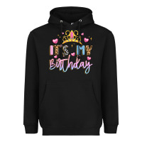 Black its my birthday la Heavyweight Hoodie - LillyAllenDesigns
