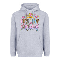 Heather Grey its my birthday la Heavyweight Hoodie - LillyAllenDesigns
