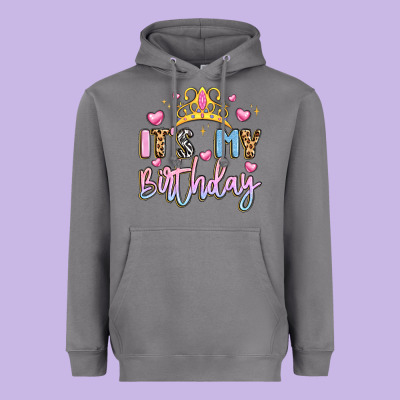 Its My Birthday La Heavyweight Hoodie Designed By Lillyallendesigns