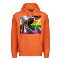 Carrot Pride flag Premium Hoodie - FaDigitalArtStudio