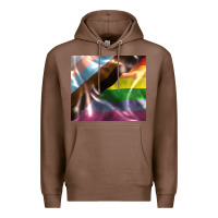 Chestnut Pride flag Premium Hoodie - FaDigitalArtStudio