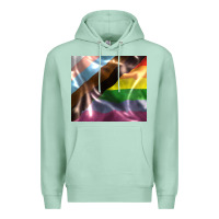 Seafoam Pride flag Premium Hoodie - FaDigitalArtStudio