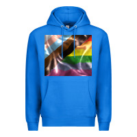 True Royal Pride flag Premium Hoodie - FaDigitalArtStudio