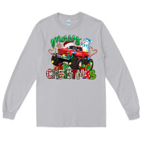Moon Dust merry christmas monster truck Long Sleeve Tee - texasbilliewilder