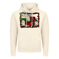 Vintage Artic happy holidays gnomes Christmas Truck Vintage Hoodie - Bettercallsaul