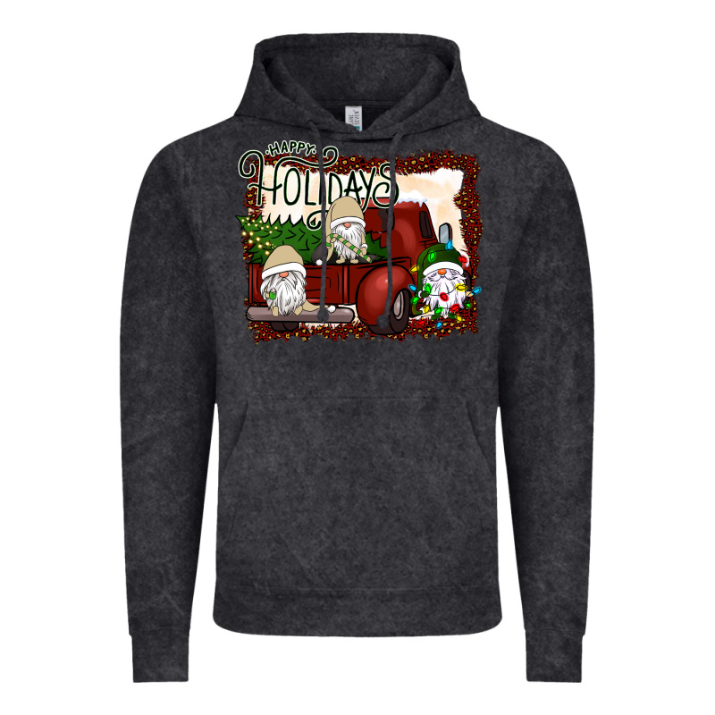 Happy Holidays Gnomes Christmas Truck Vintage Hoodie by Bettercallsaul | Teevron
