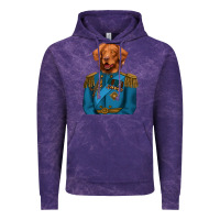 Cloud Purple Golden Retriever Dog Portrait,Custom Pet Portraits,Renaissance Dog Vintage Hoodie - RanaPortraitStore