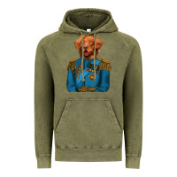 Vintage Olive Golden Retriever Dog Portrait,Custom Pet Portraits,Renaissance Dog Vintage Hoodie - RanaPortraitStore