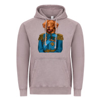 Vintage Zinc Golden Retriever Dog Portrait,Custom Pet Portraits,Renaissance Dog Vintage Hoodie - RanaPortraitStore