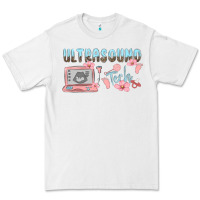 White ultrasound tech Premium Tee - MaliasSmallBusiness