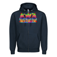 Navy Pride cupcake Zipper Hoodie - FaDigitalArtStudio