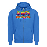 True Royal Pride cupcake Zipper Hoodie - FaDigitalArtStudio