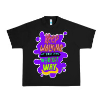Black Keep walking if you are in the right way Urban Heavy Tee - Bettercallsaul