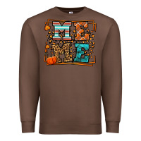 Chestnut Fall Autumn Leopard Meme Premium Sweatshirt - LillyAllenDesigns