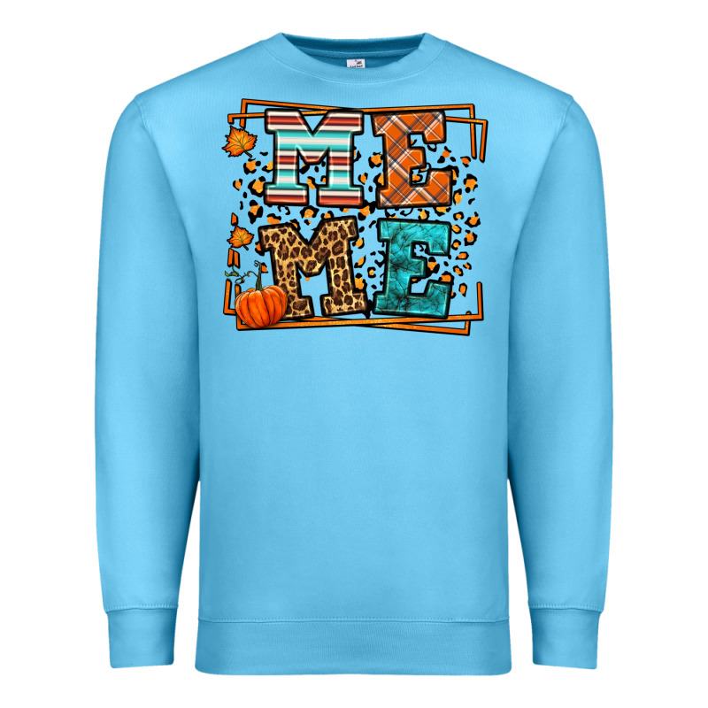 Fall Autumn Leopard Meme Premium Sweatshirt by LillyAllenDesigns | Teevron