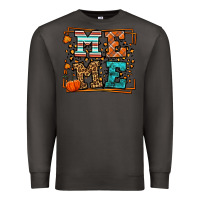 Smoke Fall Autumn Leopard Meme Premium Sweatshirt - LillyAllenDesigns