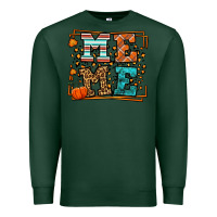 Sports Green Fall Autumn Leopard Meme Premium Sweatshirt - LillyAllenDesigns
