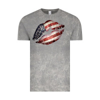 Cloud Rock American Flag Lips Vintage Tee - Bettercallsaul