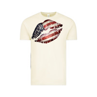 Vintage Arctic American Flag Lips Vintage Tee - Bettercallsaul