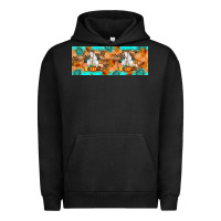 Pigment Black Goat Family Fall Urban Hoodie - Artiststas