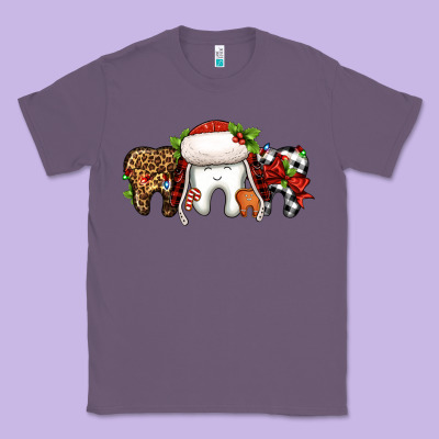 Christmas Teeth Dentist Classic Tee Designed By Jasminsmagicworld