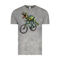 T Rex Dinosaur Riding Dinosaur Vintage Tee | Teevron