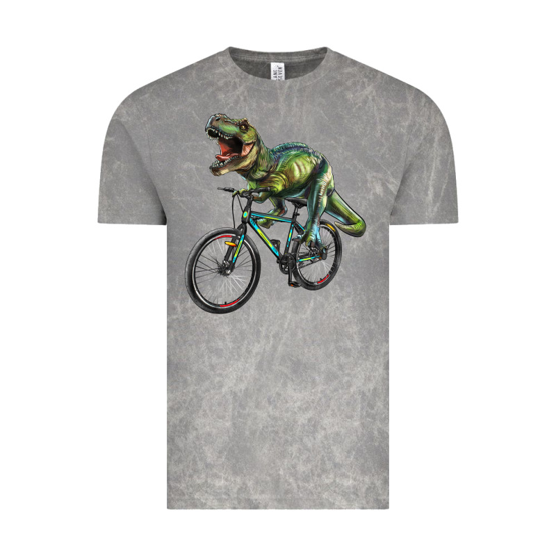 T Rex Dinosaur Riding Dinosaur Vintage Tee by RanaPortraitStore | Teevron