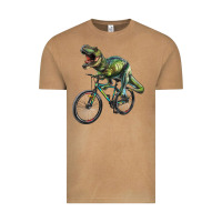 Vintage Camel t rex dinosaur riding dinosaur Vintage Tee - RanaPortraitStore