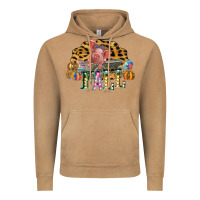 Vintage Camel Fall Scene Pumpkin Watercolor Pig Wagon Serape Cheetah Vintage Hoodie - Bettercallsaul