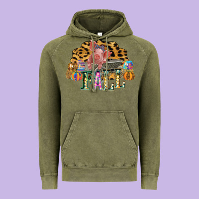 Fall Scene Pumpkin Watercolor Pig Wagon Serape Cheetah Vintage Hoodie Designed By Bettercallsaul