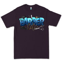Plum barber life Premium Tee - NancyCooperArtShop