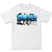 White barber life Premium Tee - NancyCooperArtShop