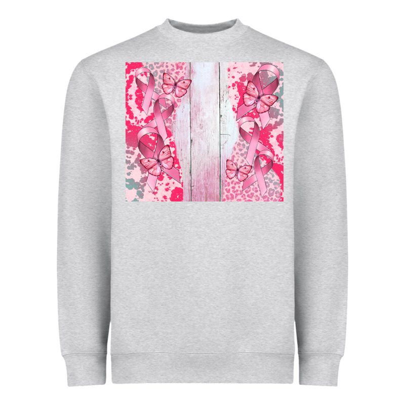 Custom Name  Breast Cancer Heavyweight Sweatshirt by CowGirlArtShop | Teevron