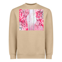 Mushroom custom name  breast cancer Heavyweight Sweatshirt - CowGirlArtShop