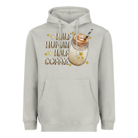 Moon Dust Half Human Half Coffee Heavyweight Hoodie - CowhideDigitalArt